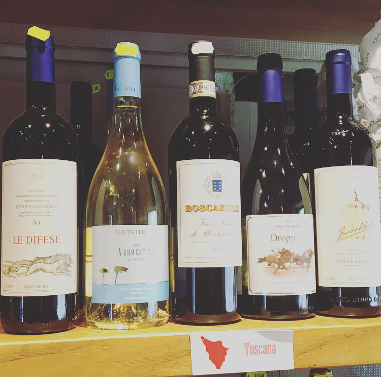 big mama's cafè - vini toscani